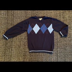 Children’s Place argyle sweater size 3T
